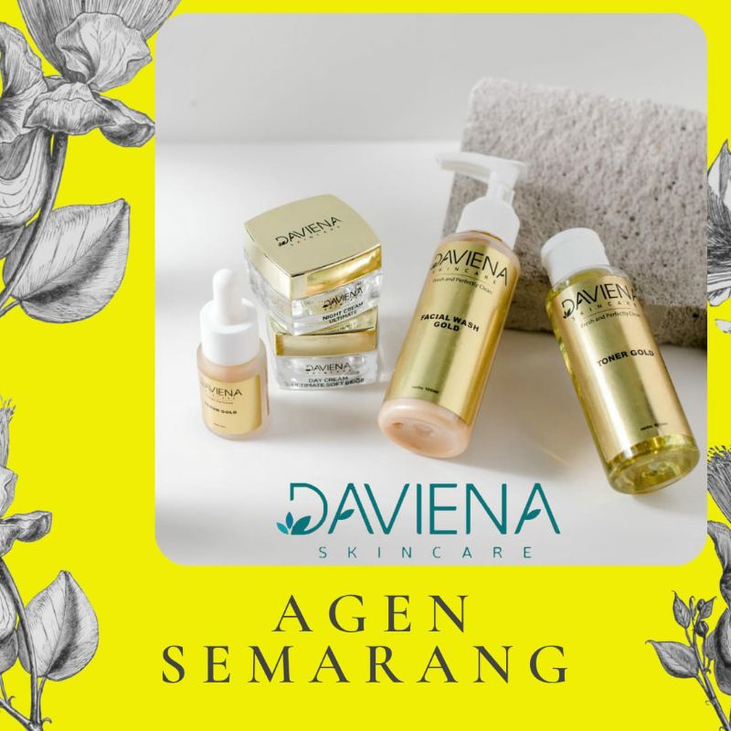 Jual SKINCARE AMAN BPOM GOLD SERIES BY DAVIENA Shopee Indonesia