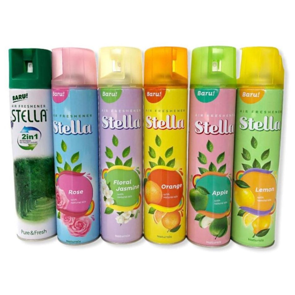 Jual STELLA Aerosol 400mL Air Freshener Spray Pengharum Ruangan