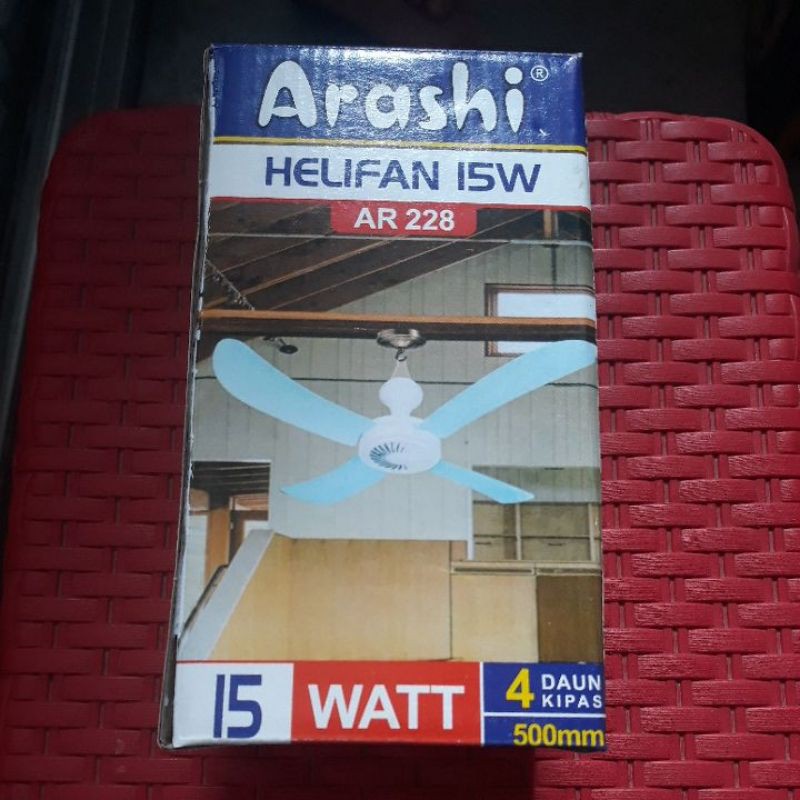 Jual Kipas Baling Arashi Watt Kipas Gantung Mini Helifan Gantung