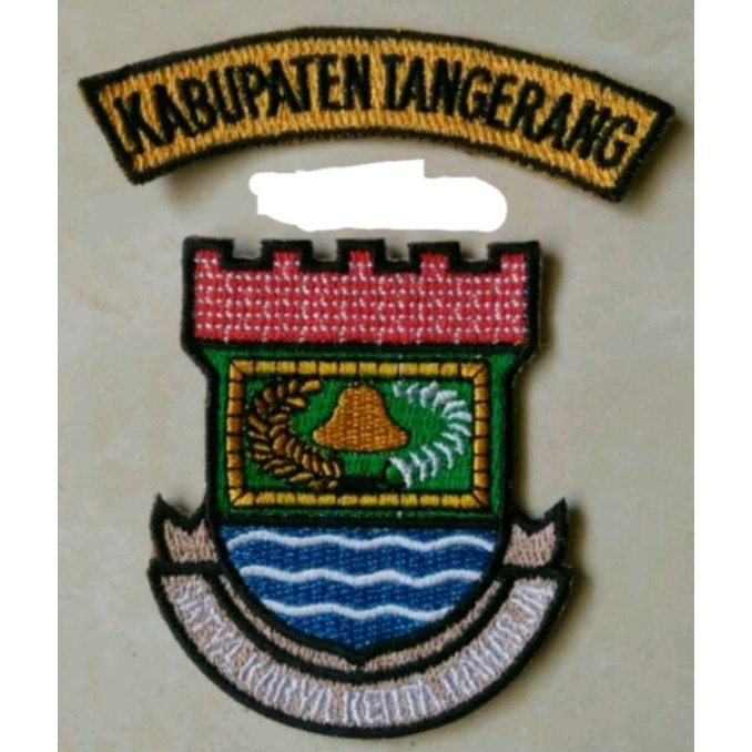 Jual Patch Bordir Logo Kabupaten Tangerang Shopee Indonesia