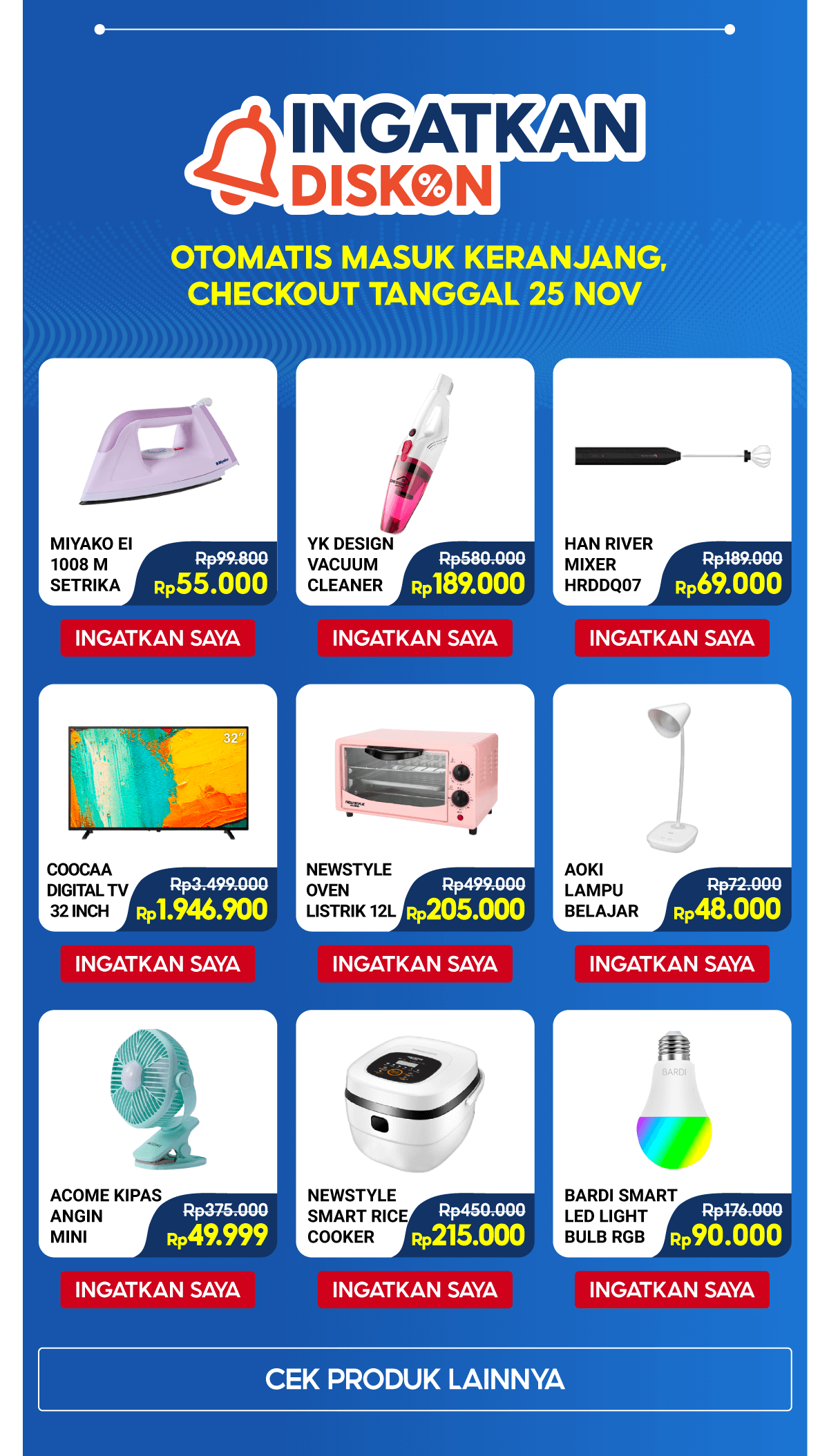 Shopee Mega Elektronik Year End Sale Garansi Ori Diskon