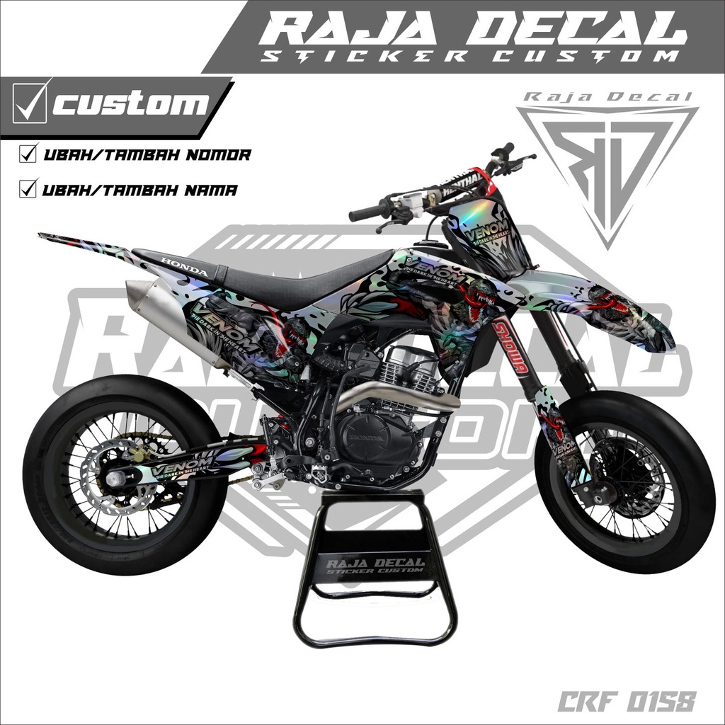 Jual Decal Sticker Honda Crf L Fullbody Stiker Dekal Crf Disain