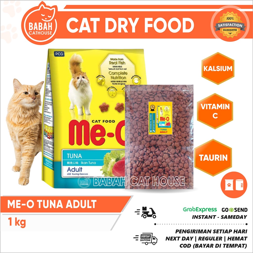 Jual MEO ADULT TUNA 1kg Makanan Kucing Me O Murah Cat Food Me O Dewasa