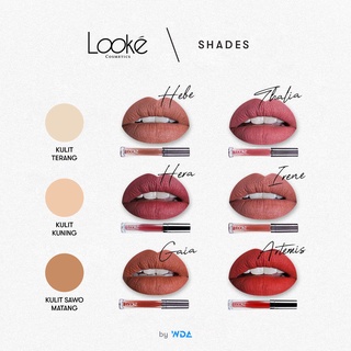 Jual Looke Holy Lip Creme Untuk Kulit Terang Nude Coral Looke Hebe