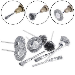 Jual Set Pcs Sikat Kawat Brass Wire Brush Mini Grinder Gerinda Roda