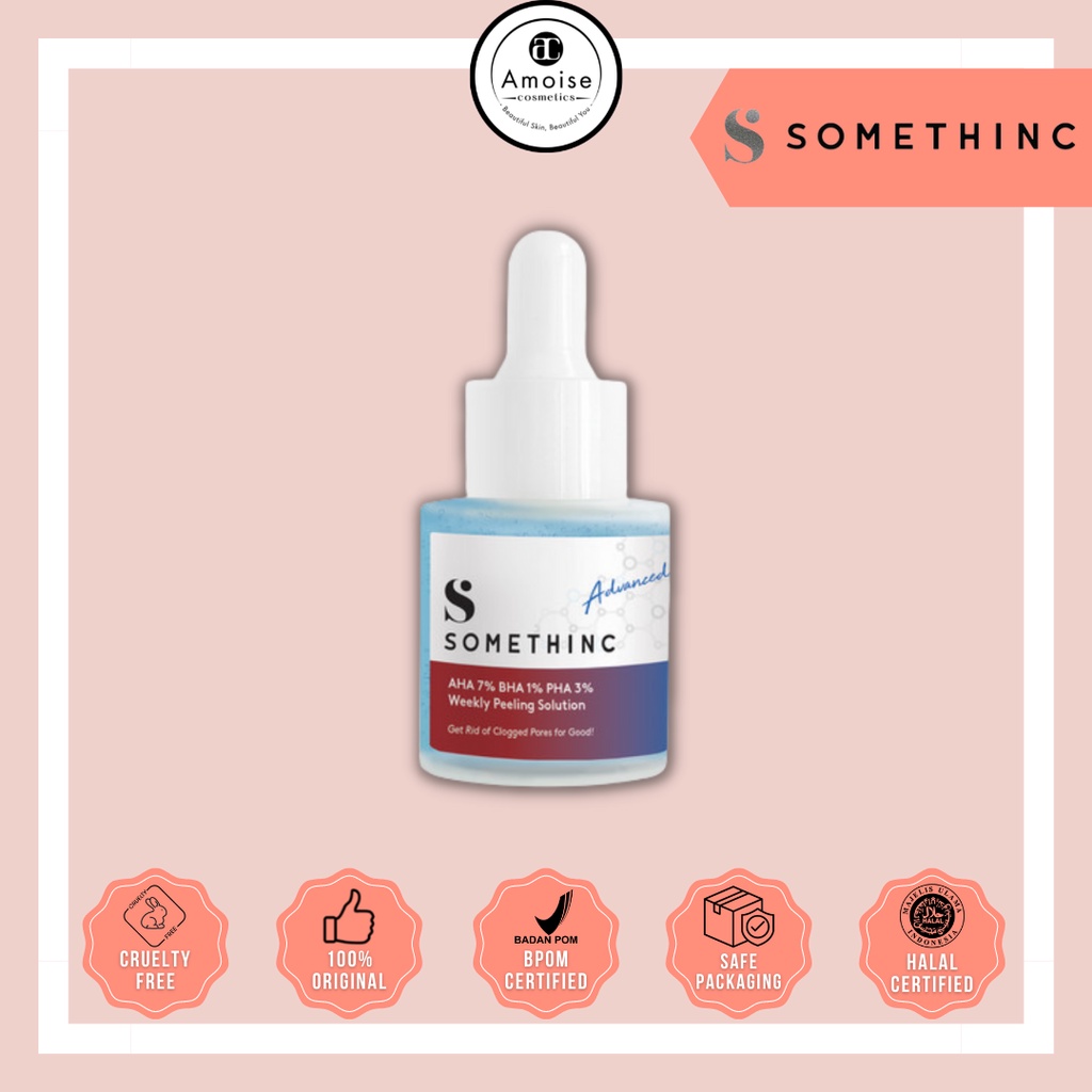 Jual SOMETHINC AHA 7 BHA 1 PHA 3 Weekly Peeling Solution 20ml