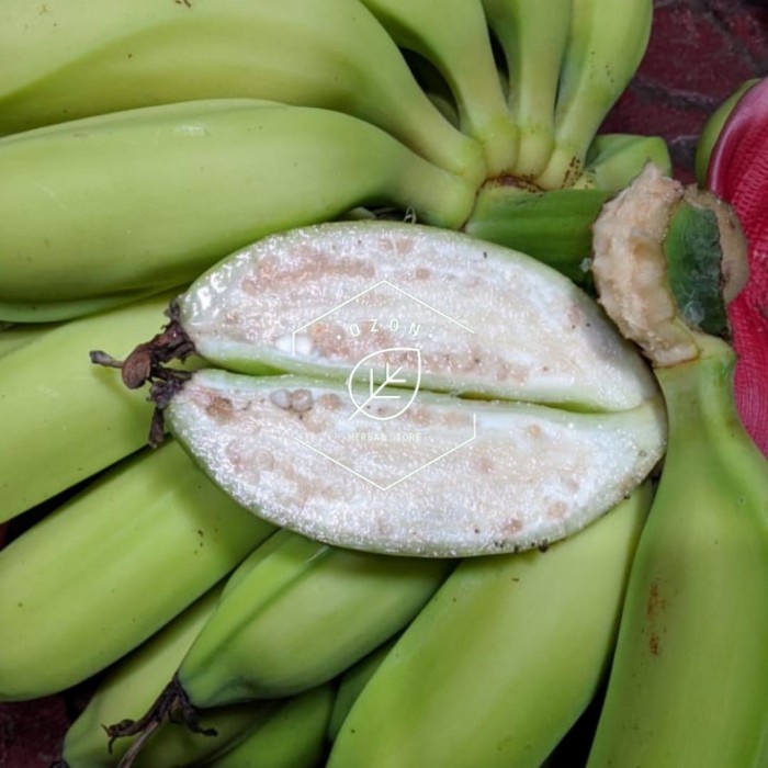 Jual Jual Pisang Batu Mentah Atau Pisang Klutuk Kluthuk 500gr Shopee