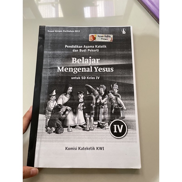 Jual Buku Agama Katolik Belajar Mengenal Yesus Kelas Sd Shopee