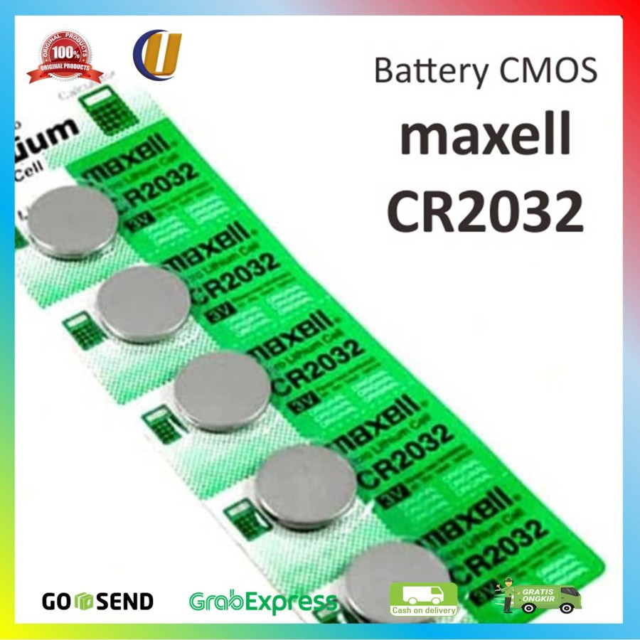 Jual Batre Battery Cmos Cr Maxell Micro Lithium V Pcs