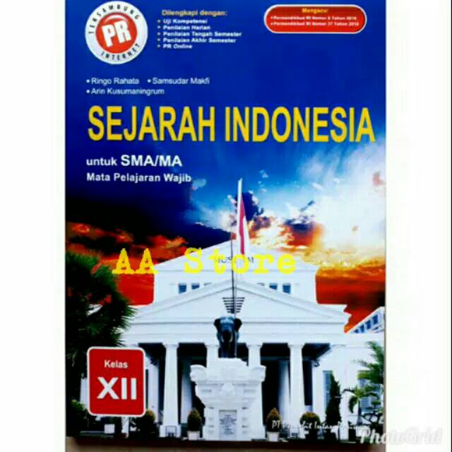 Jual Buku Pr Sejarah Indonesia Wajib Kelas Xii Sma K Revisi