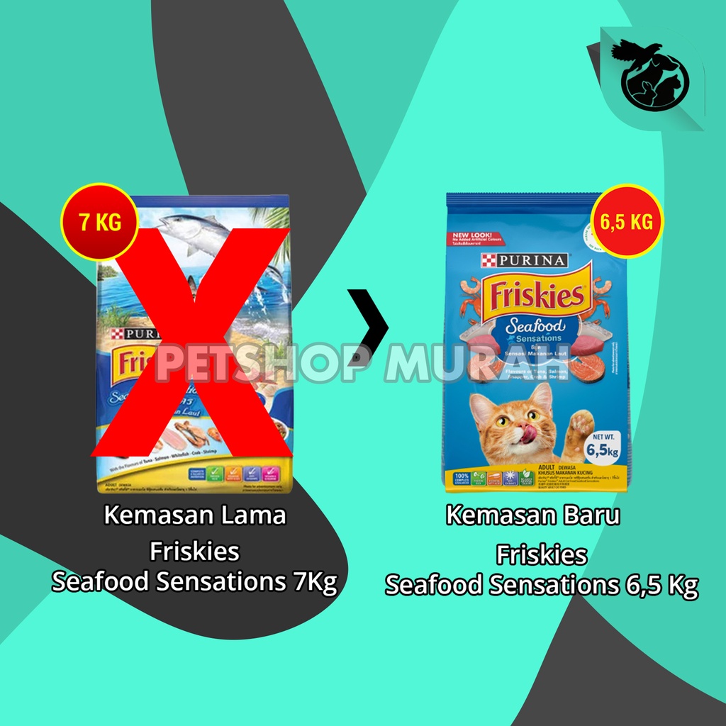 Jual Friskies Adult Seafood Sensations Kg Shopee Indonesia