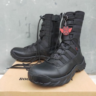 Jual Sepatu Pdl Ninja Komando Bahan Kulit Sapi Asli Merk Apik Sepatu