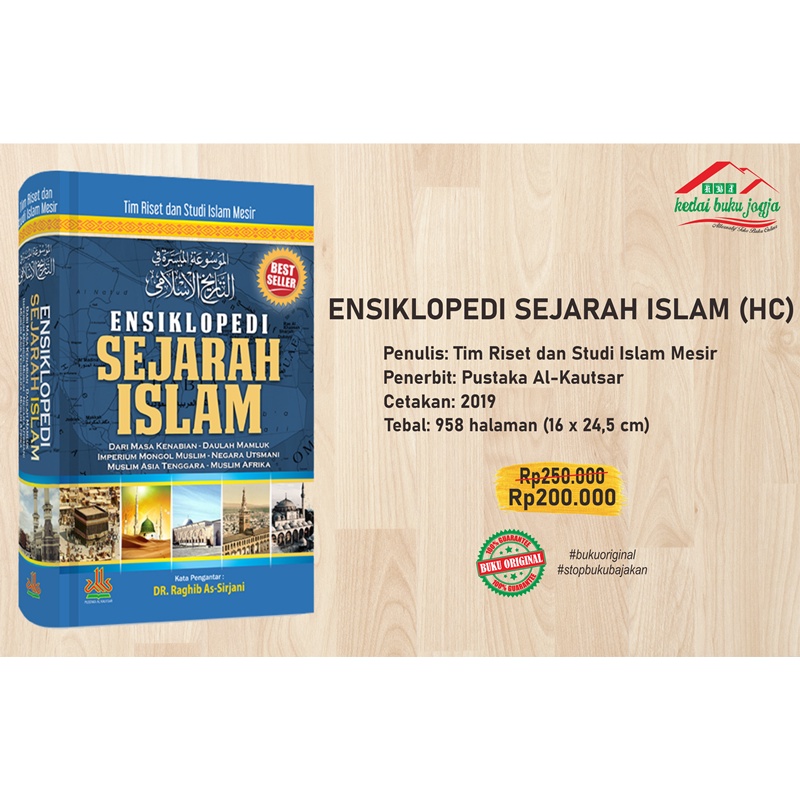 Jual Buku ENSIKLOPEDI SEJARAH ISLAM HC Tim Riset Dan Studi Islam