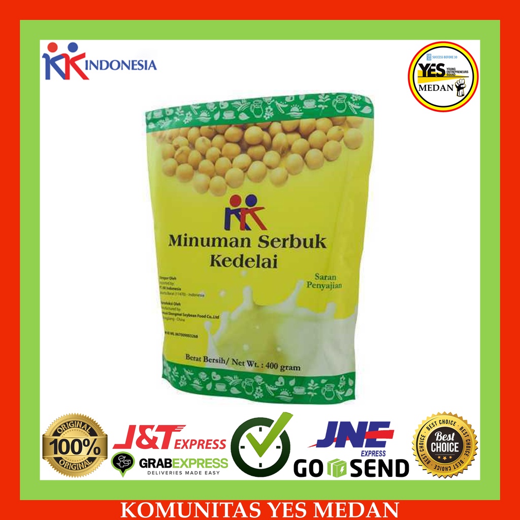 Jual Kk Minuman Serbuk Kedelai Soyabean Original Kk Indonesia Minuman