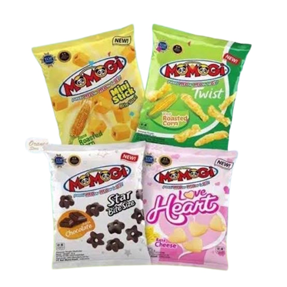 Jual ECER Momogi Chiki Snack Ekstrudat Berbagai Varian Rasa Indonesia