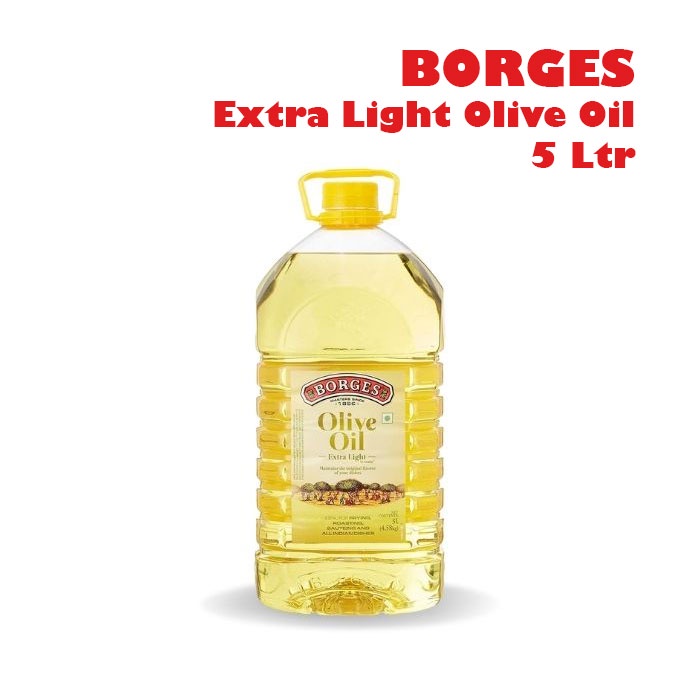 Jual BORGES Extra Light Olive Oil Minyak Zaitun Light 5 Liter Shopee