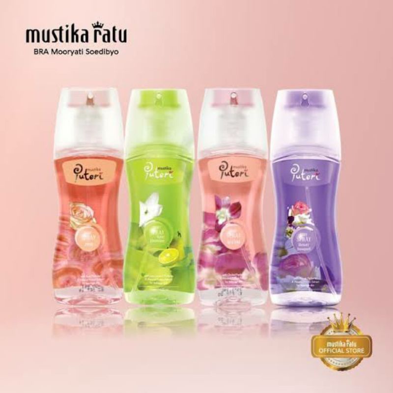 Jual MUSTIKA RATU PUTRI Parfum Body Spray 100ml Shopee Indonesia