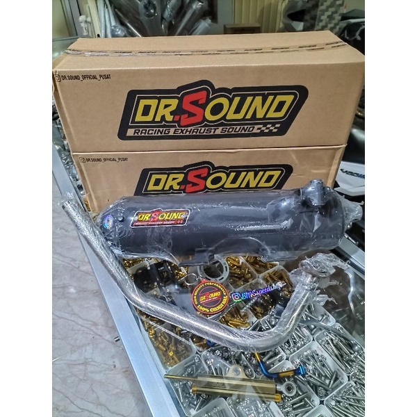 Jual Knalpot Dr Sound GEN 2 ORIGINAL Copy Cms PCX 160 VARIO 160 NMAX