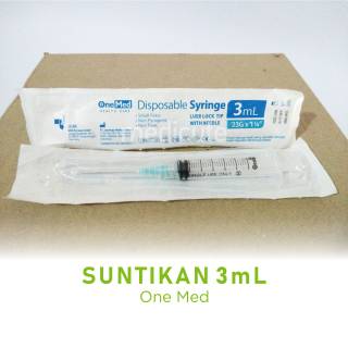 Jual Spuit 3cc Syringe 3cc Jarum Suntik 3ml Shopee Indonesia