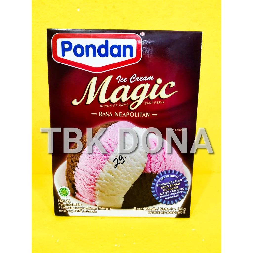 Jual Pondan Ice Cream Magic Rasa Neapolitan Gr Shopee Indonesia