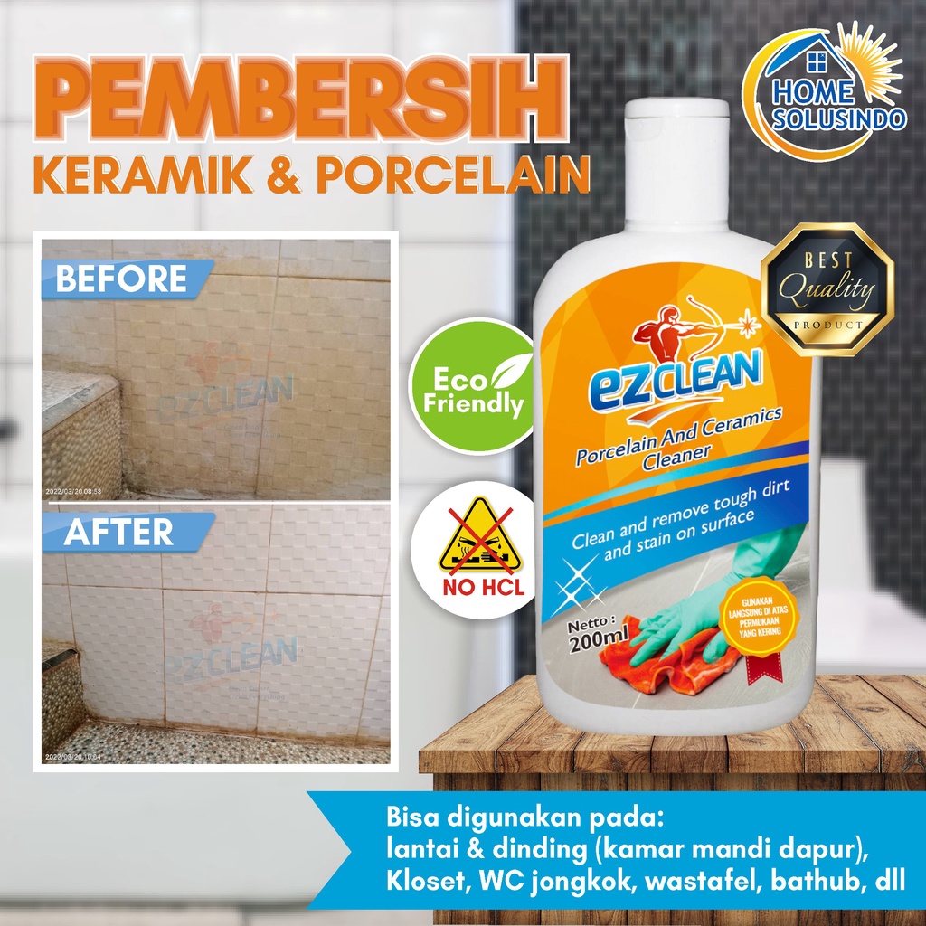 Jual Ez Clean Pembersih Kamar Mandi Berkerak Untuk Keramik Porselen