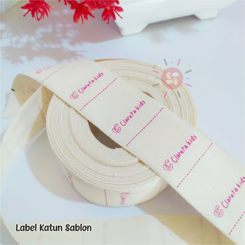 Jual Label Katun Lebar 3 Cm Shopee Indonesia