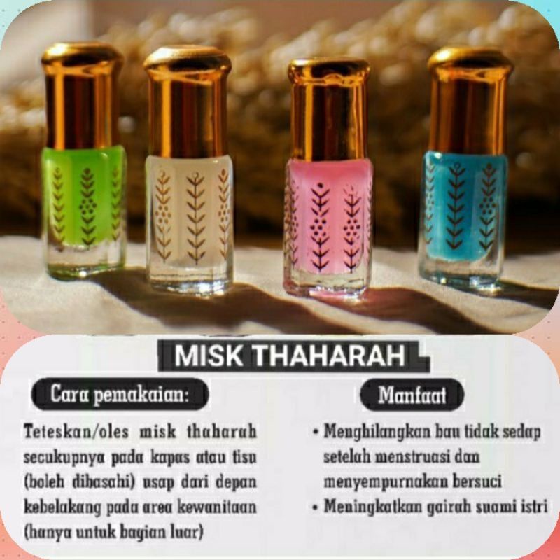 Jual Parfum Misk Thaharah Original Saudi Parfum Misk Thahara Musk