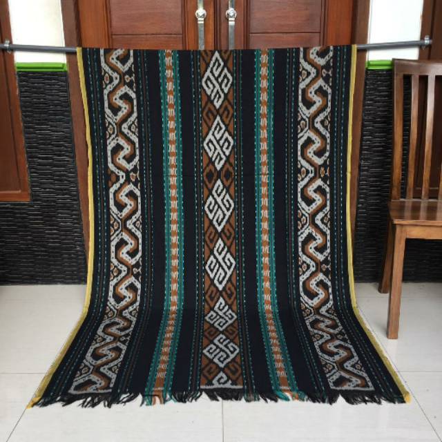 Jual Tenun Ikat Blanket Etnik Kain Selimut Handmade Asli Tradisional