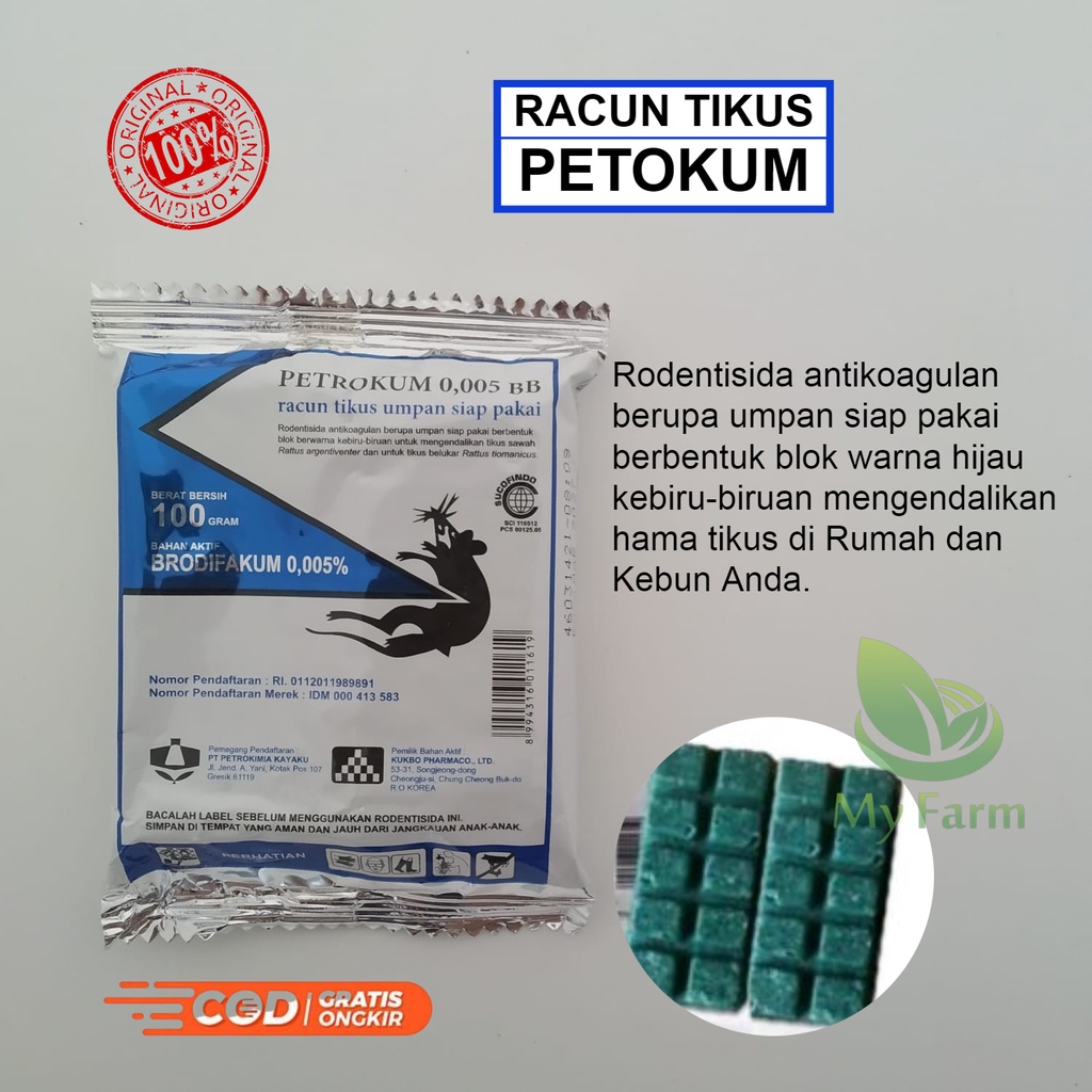 Jual Petrokum Bb Bahan Aktif Brodifakum Kemasan Gram