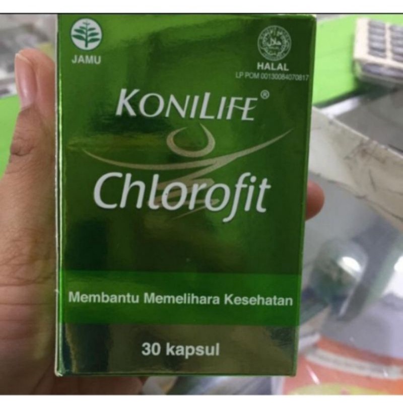 Jual Konilife Chlorofit Isi Kapsul Daya Tahan Tubuh Shopee Indonesia