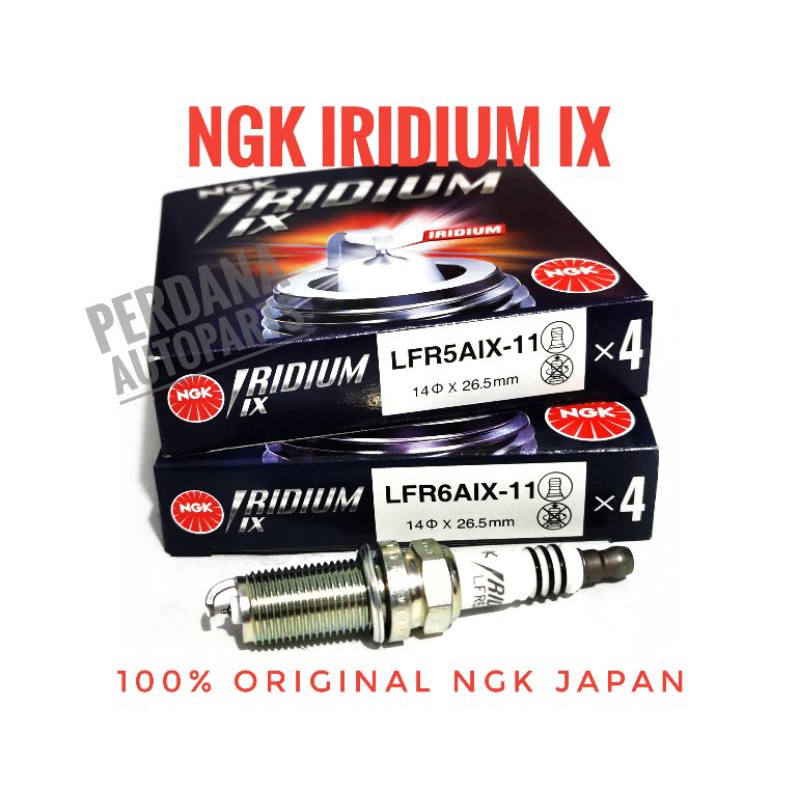 Jual 1xBusi NGK Iridium IX LFR5AIX LFR6AIX Innova Fortuner Etios