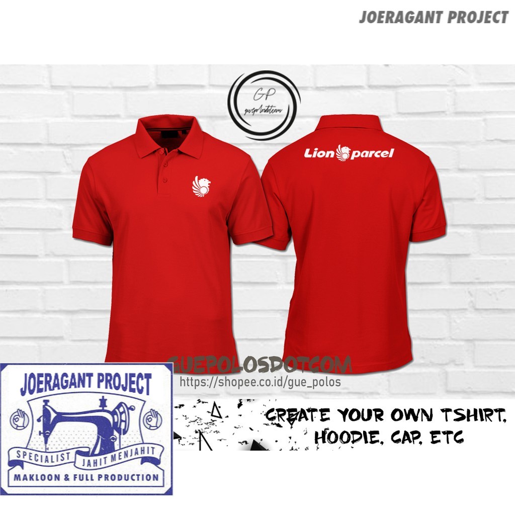 Jual Poloshirt Kaos Polo Lion Parcel Kurir Kaos Kerah Polo Lion