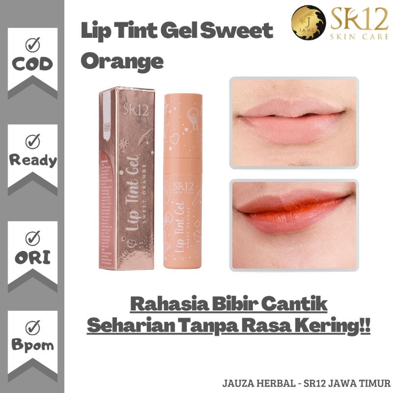 Jual Trialista Lip Tint Sr Lip Tint Gel Sweeet Orange Lip Tint