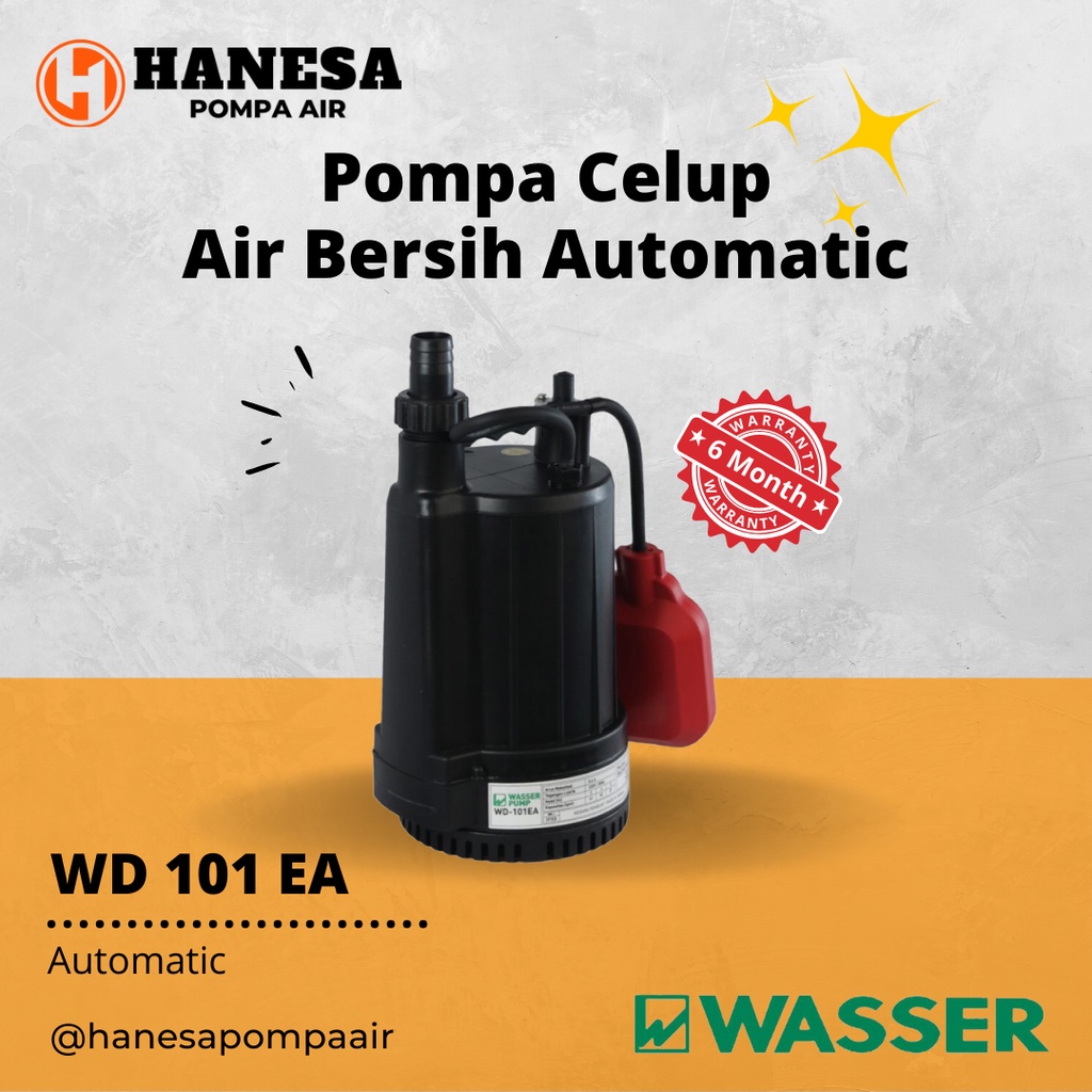 Jual Wasser Wd Ea Pompa Celup Air Bersih Otomatis Shopee Indonesia