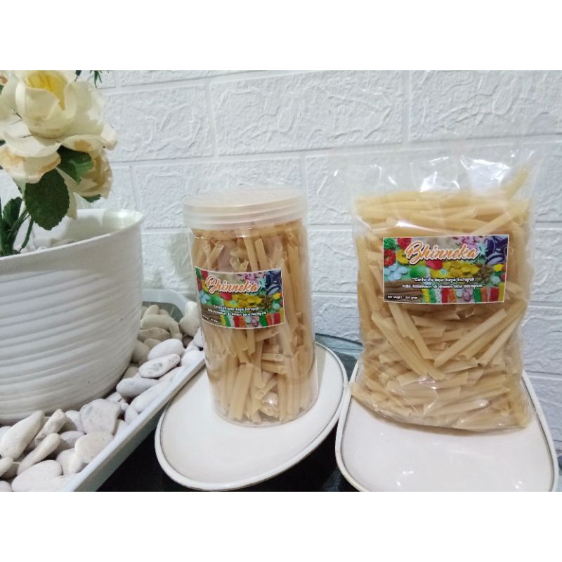 Jual Kerupuk Mentah Kerupuk Stick Kentang Kerupuk Potato Stick 250 Gram