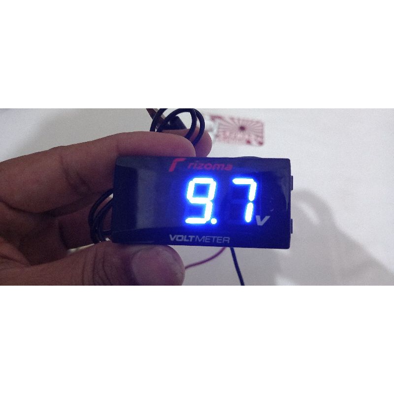 Jual Volt Meter Aki Voltmeter Alat Pengukur Tegangan Aki Waterproof