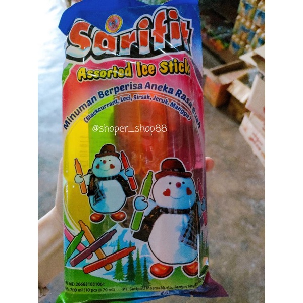 Jual Sarifit Assorted Ice Stick Jelly Jadul Shopee Indonesia