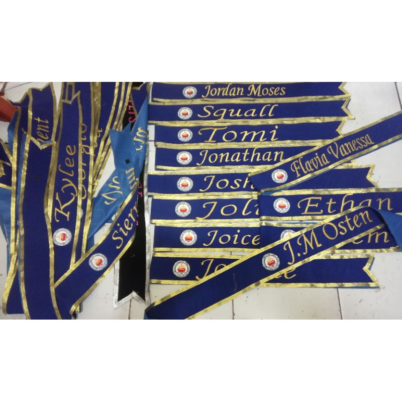 Jual Selempang Wisuda Logo Shopee Indonesia