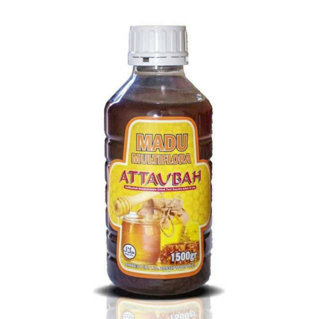 Jual Attaubah Madu Multiflora 1500gr Obat Kesehatan Tubuh Shopee