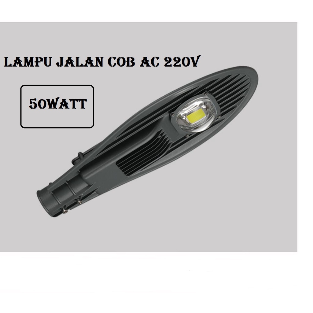 Jual Lampu Jalan 50W PJU LED 50 W Watt Kap Sorot Cobra Outdoor Street