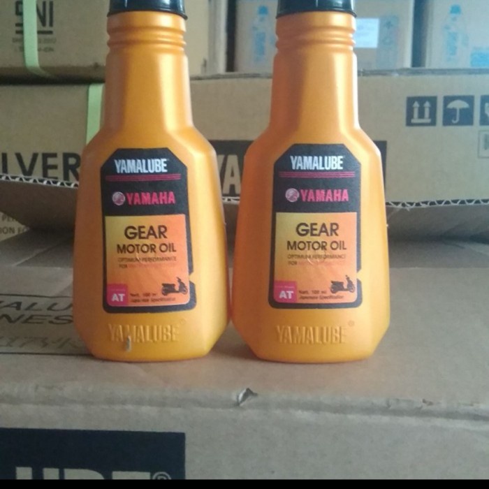 Jual GEAR OIL YAMAHA OLI GARDAN YAMALUBE MATIC 100ML Shopee Indonesia