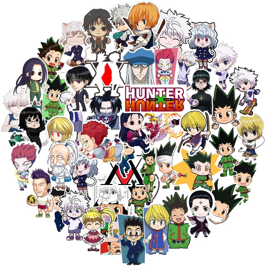 Jual Stiker Sticker Anime Hunter X Hunter Hxh Paketan Shopee Indonesia