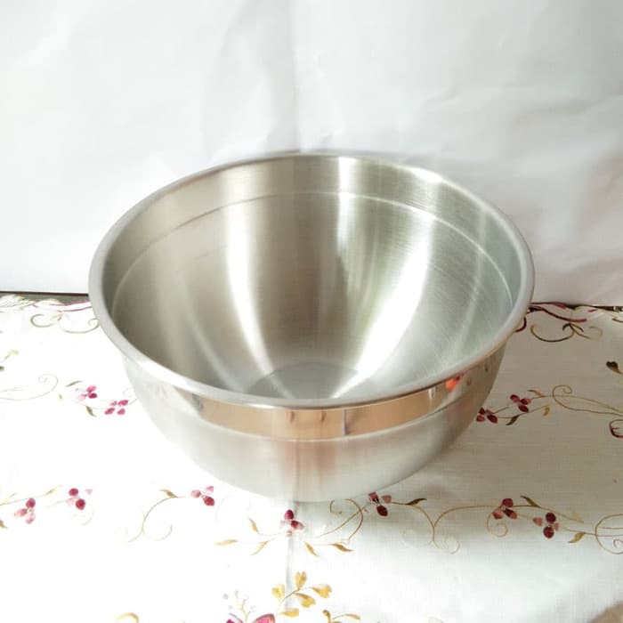 Jual Jual MIXING BOWL 29 CM SUPRA STAINLESS STEEL BASKOM ADONAN KUE