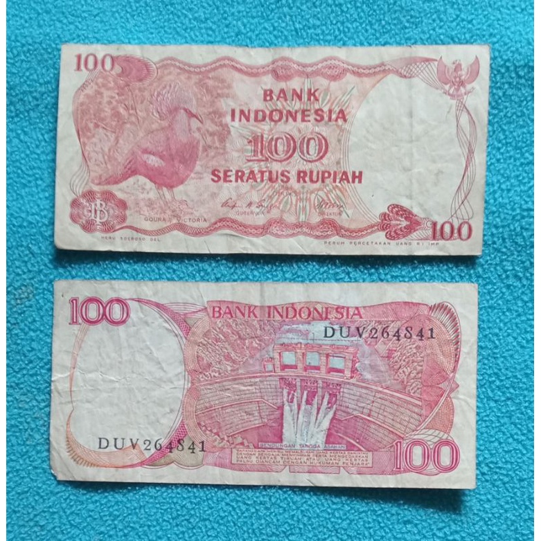 Jual Uang Kuno Rupiah Burung Gaora Thn Bekas Edar Lusuh