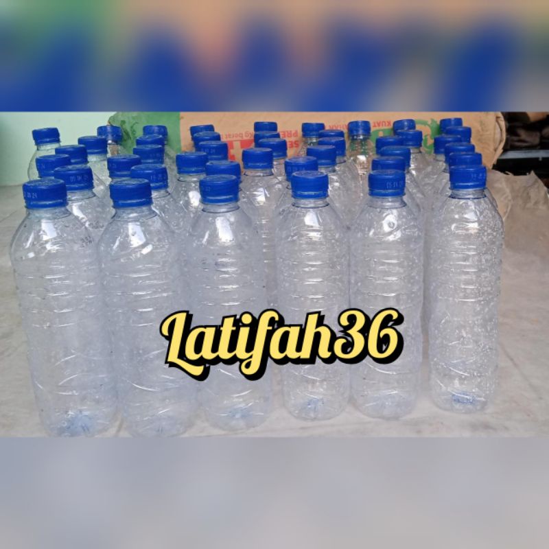 Jual Botol Bekas Aqua Akua Lemineral Ades Club 600ml Bersih Shopee