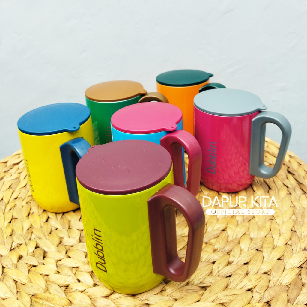 Jual Gelas Mug Tahan Panas Merek Dubblin Stainless Ml Shopee