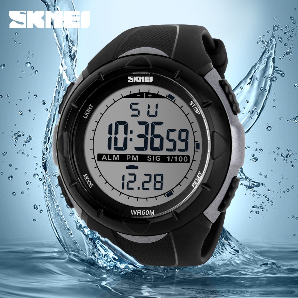 Jual Jam Tangan Pria Digital SKMEI 1025 Titanium Water Resistant 50M