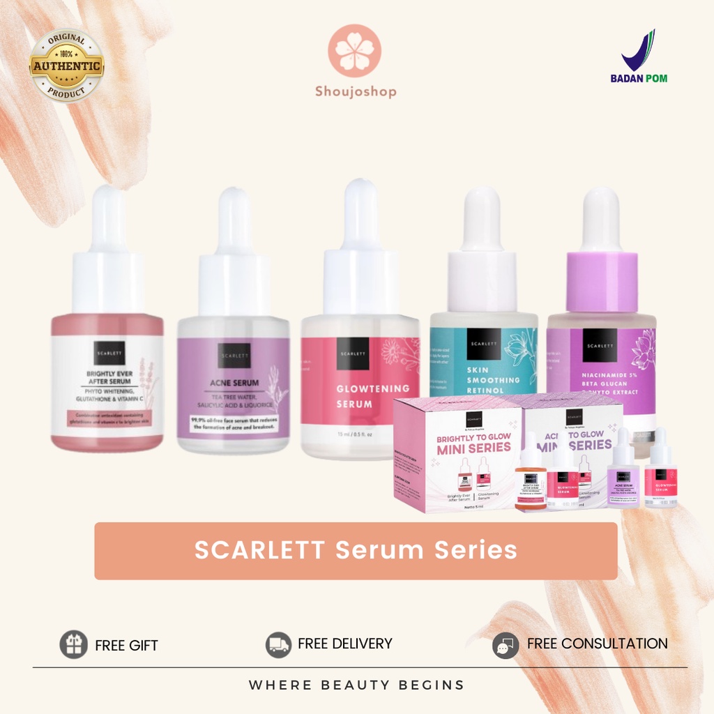 Jual Scarlett Serum Bright Scarlett Serum Acne Scarlett Serum