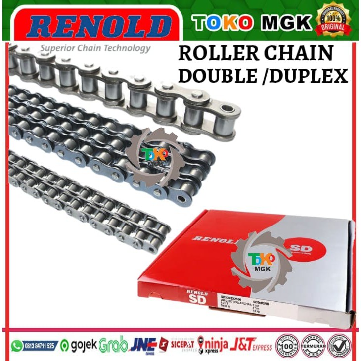 Jual Rs Duplex Renold Roller Chain Original Harga Promo Shopee