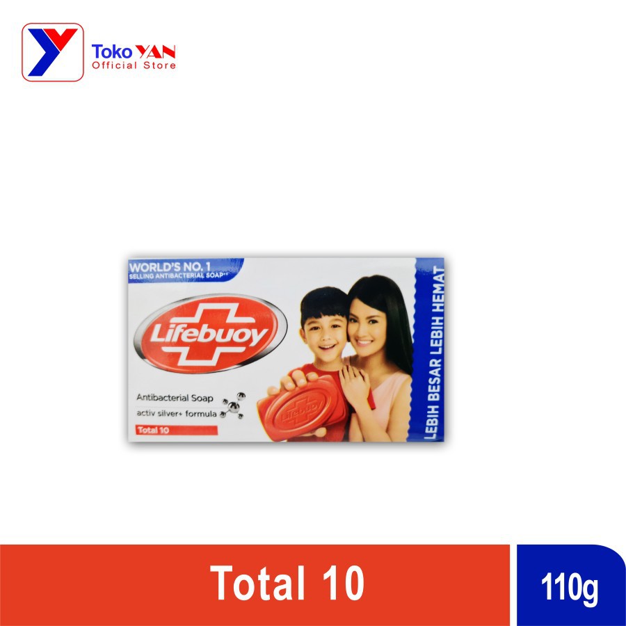 Jual Lifebuoy Sabun Batang Antibacterial Soap Total 10 110g Shopee